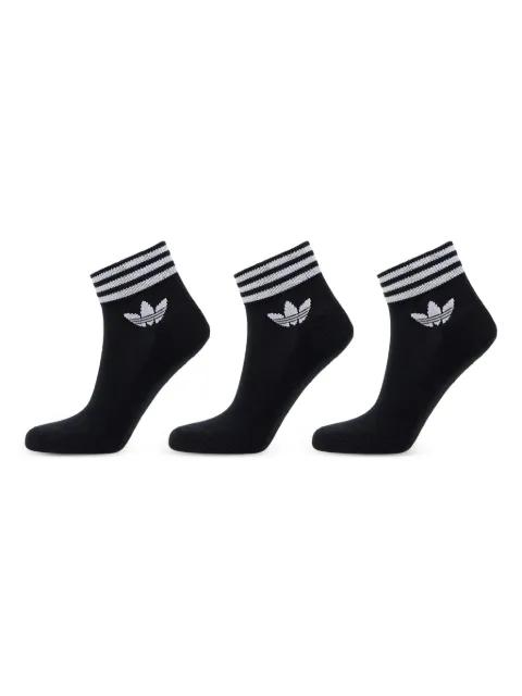 striped ankle socks pack (pack of three) by ADIDAS