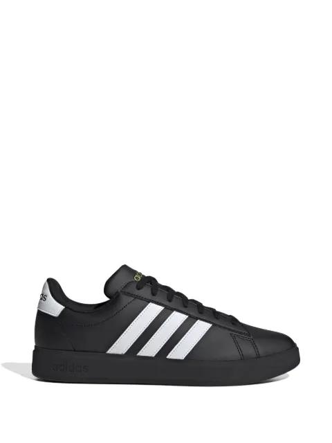 striped court sneakers by ADIDAS