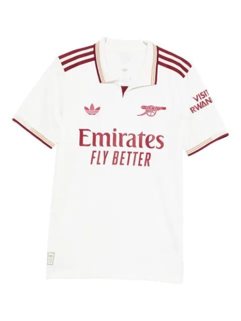 striped-detail jersey by ADIDAS