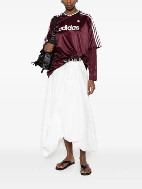 striped long-sleeved top by ADIDAS