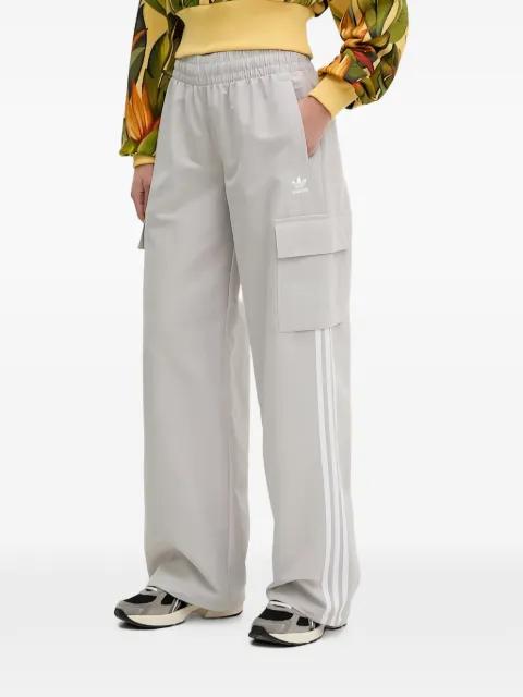 striped pocket tranck pants by ADIDAS