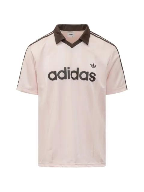 striped short-sleeve T-shirt by ADIDAS