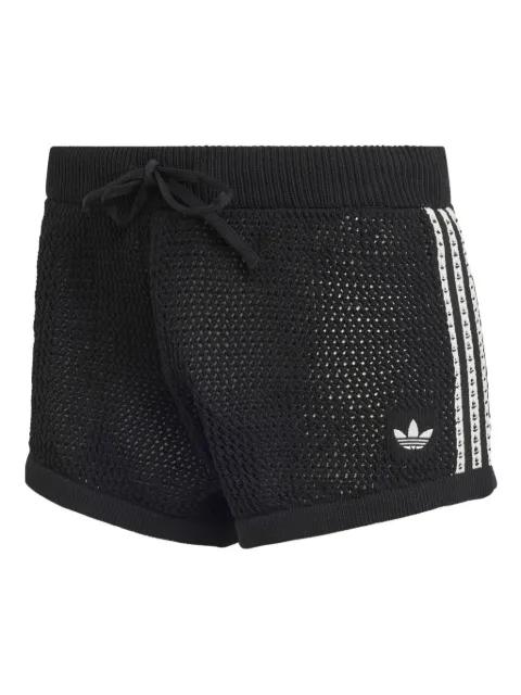 stripes drawstring shorts by ADIDAS