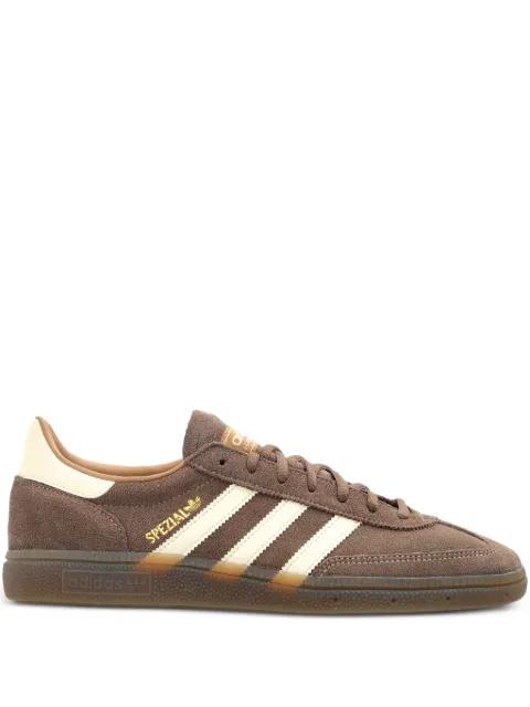 stripes leather trainers by ADIDAS