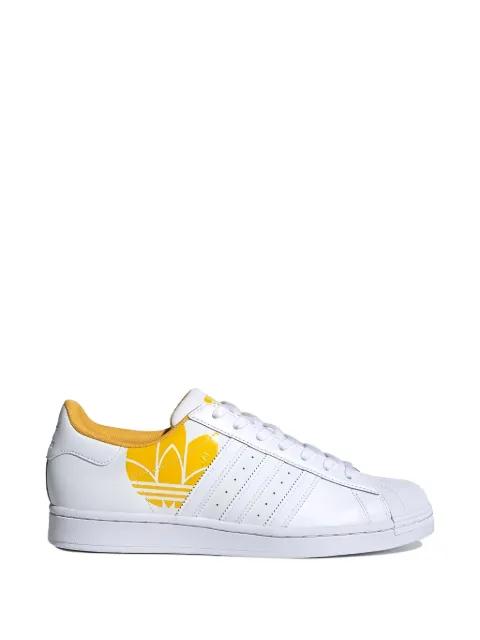 superstar trefoil logo sneakers by ADIDAS