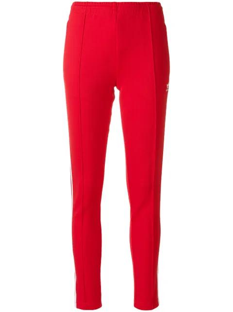 tapered tracksuit bottoms by ADIDAS