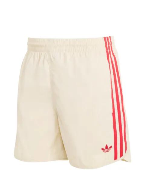 three-stripe logo-detail shorts by ADIDAS