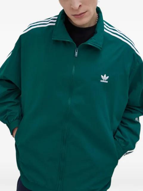 three-stripe zip-up jacket by ADIDAS