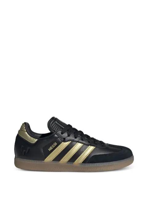 three stripes lace-up sneakers by ADIDAS