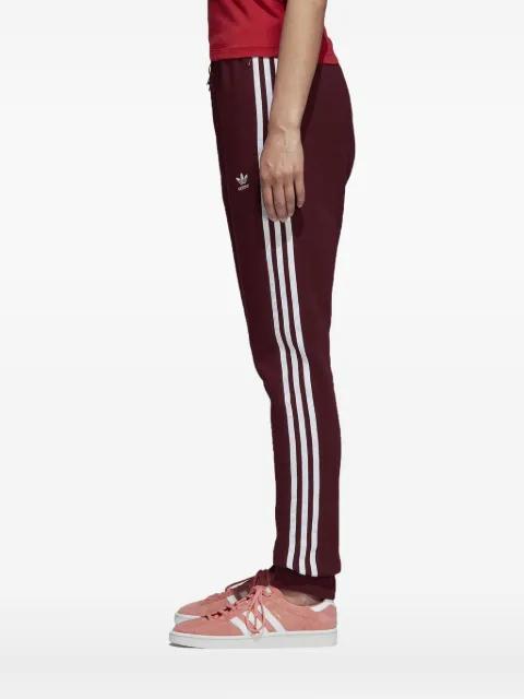 trefoil-cuffed track pants by ADIDAS