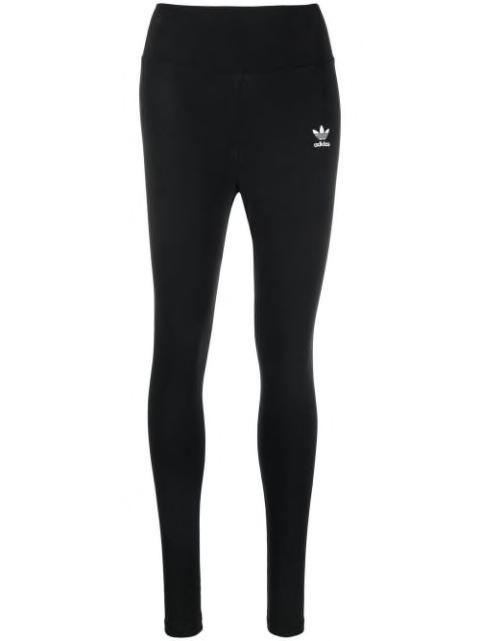 trefoil logo cotton leggings by ADIDAS