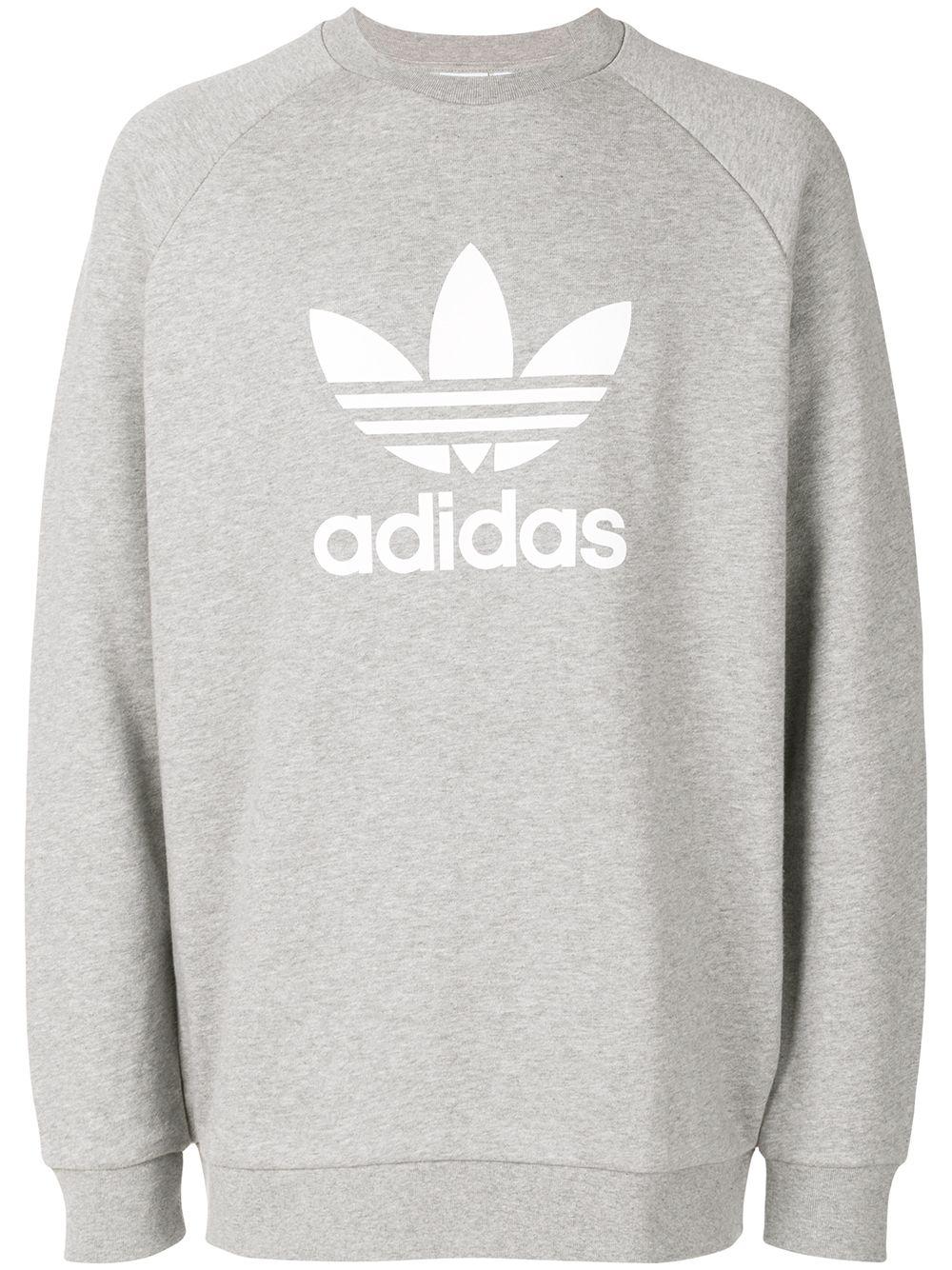 trefoil warm-up sweatshirt by ADIDAS