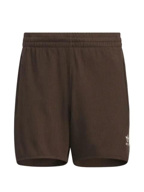 waffle-knit shorts by ADIDAS