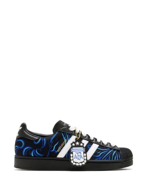 x AFA Superstar II lace-up sneakers by ADIDAS