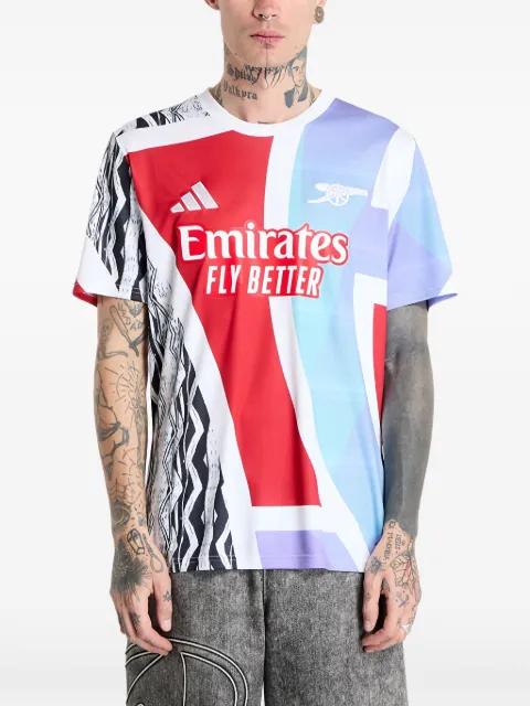 x Arsenal's 24/25 warm-up T-shirt by ADIDAS