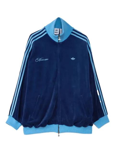 x Avavav velvet stripe sweater by ADIDAS