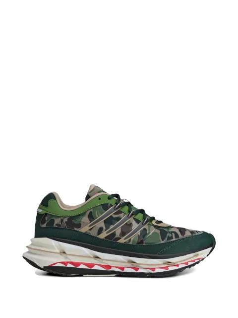 x BAPE Adistar HRMY camouflage-pattern sneakers by ADIDAS