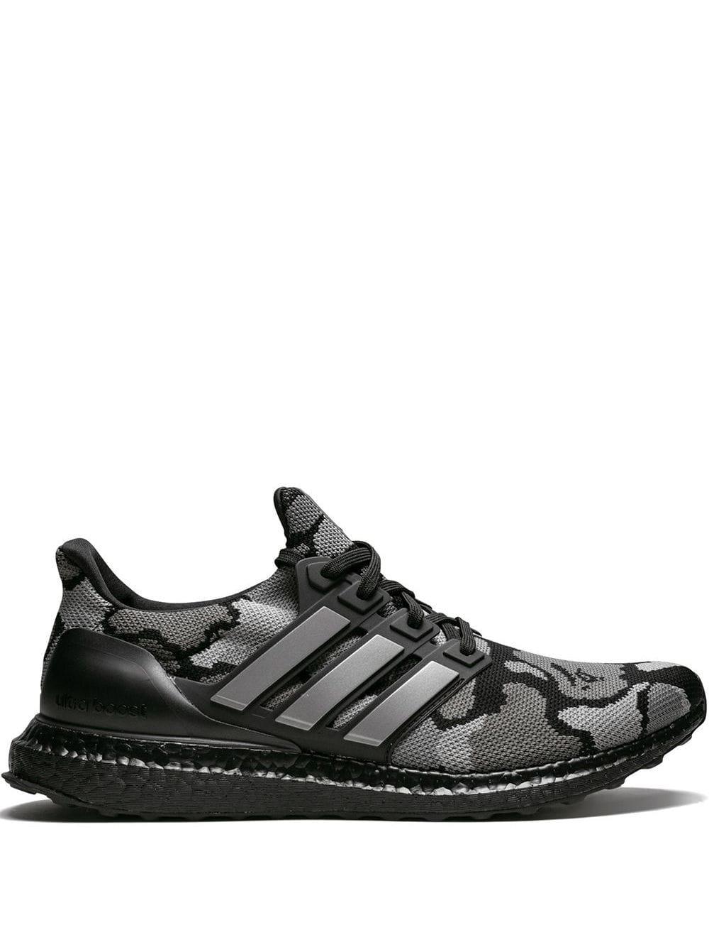 x BAPE Ultraboost "1st Camo Black" sneakers by ADIDAS