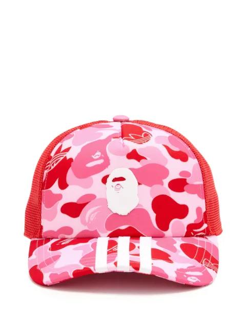 x BAPE camouflage-print cap by ADIDAS