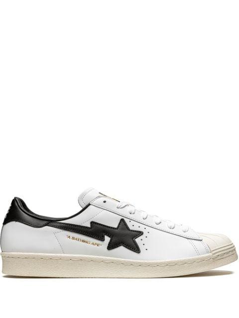 x Bapte Superstar 80s ''White/Black'' sneakers by ADIDAS