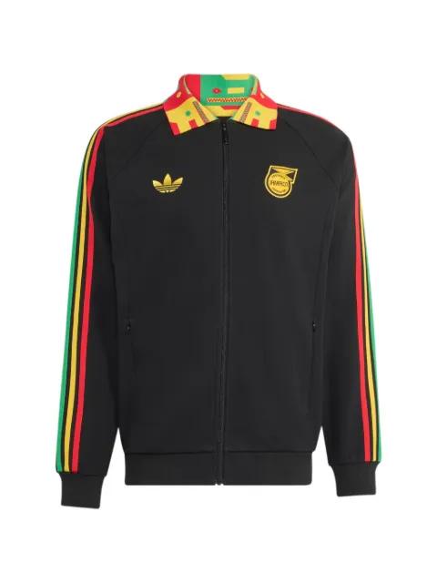 x Bob Marley Away Anthem stripe logo-patch sweatshirt by ADIDAS
