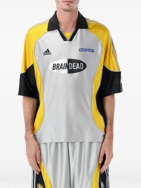 x Brain Dead soccer jersey by ADIDAS