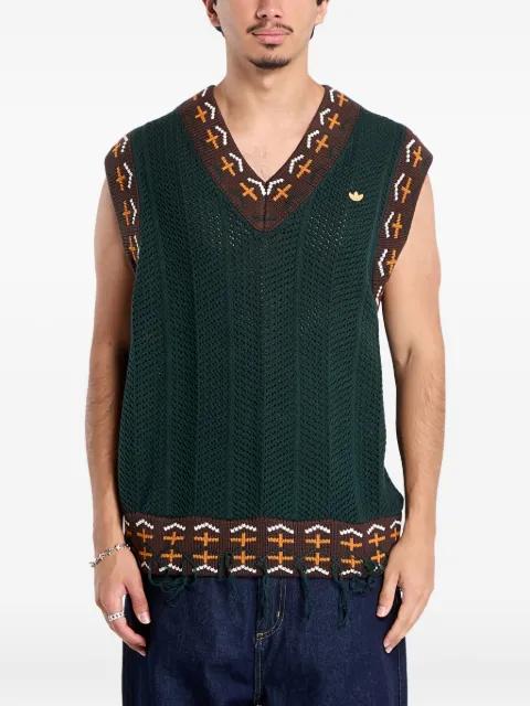 x CLOT Knit Vest by Edison Chen top by ADIDAS