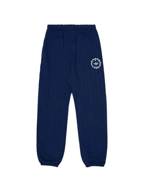 x CLOT by Edison Chen ribbed badge trousers by ADIDAS