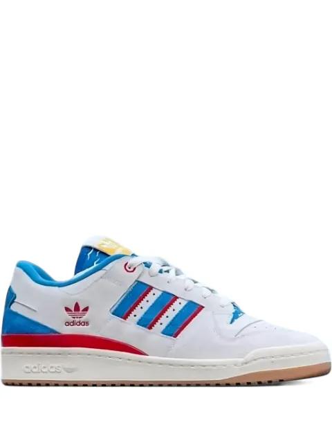 x Clicks Kicks Forum Low CL 3-Stripes sneakers by ADIDAS