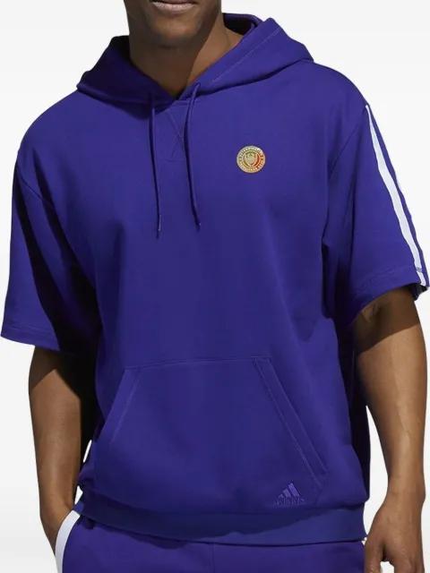 x Donavan Mitchell short-sleeve hoodie by ADIDAS
