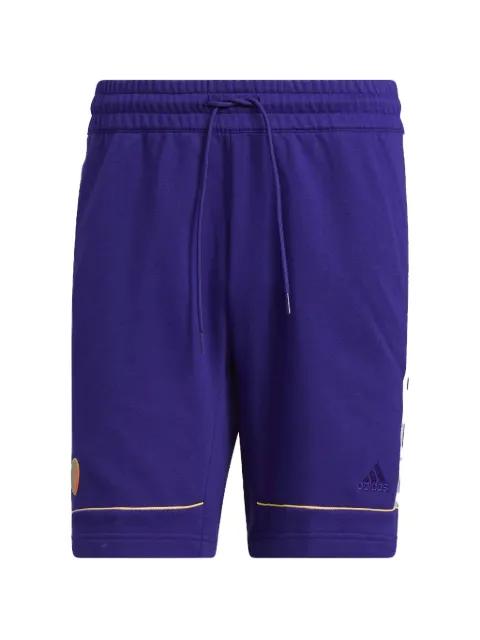 x Donovan Mitchell basketball shorts by ADIDAS