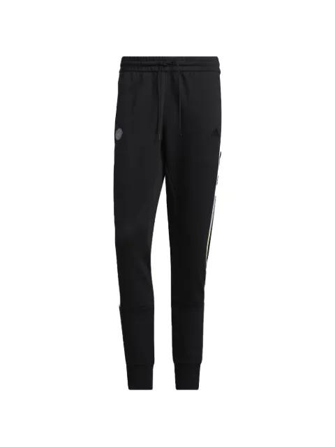 x  Donovan Mitchell striped track pants by ADIDAS