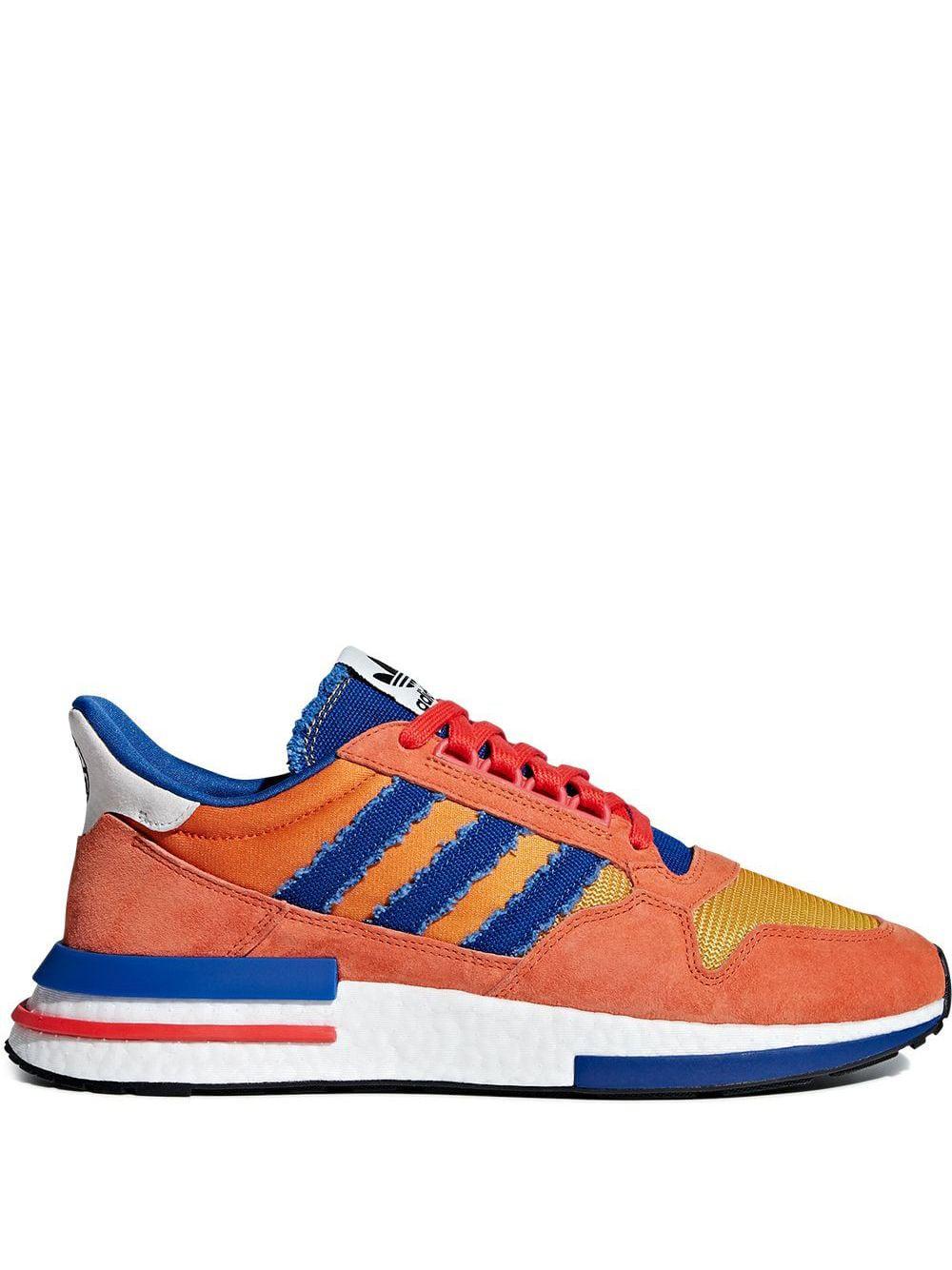 x Dragon Ball Z ZX 500 RM "Goku" sneakers by ADIDAS