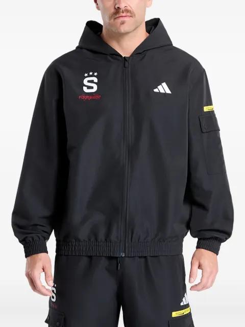 x Footshop x Sparta logo-detaile jacket by ADIDAS
