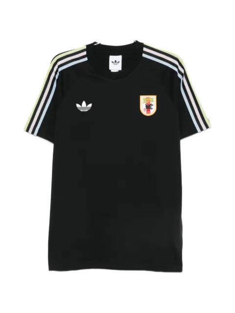 x JFA stripes-detail T-shirt by ADIDAS
