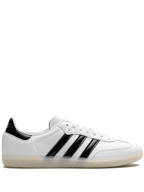 x Jason Dill Samba patent-leather sneakers by ADIDAS
