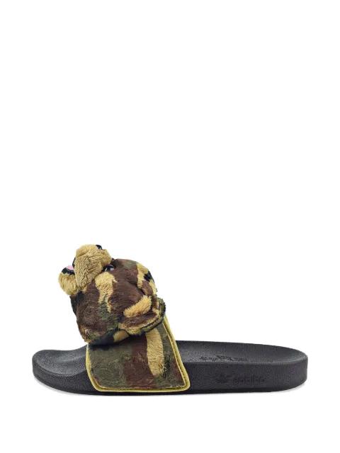 x Jeremy Scott camouflage slides by ADIDAS