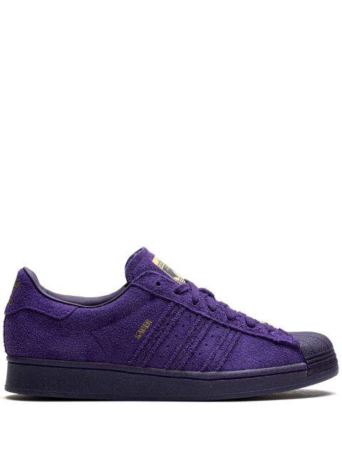 x Kader Superstar ADV "Sylla Dark Purple" sneakers by ADIDAS