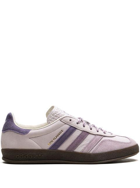 x Kith Classics Gazelle Indoor "Ash Purple" sneakers by ADIDAS