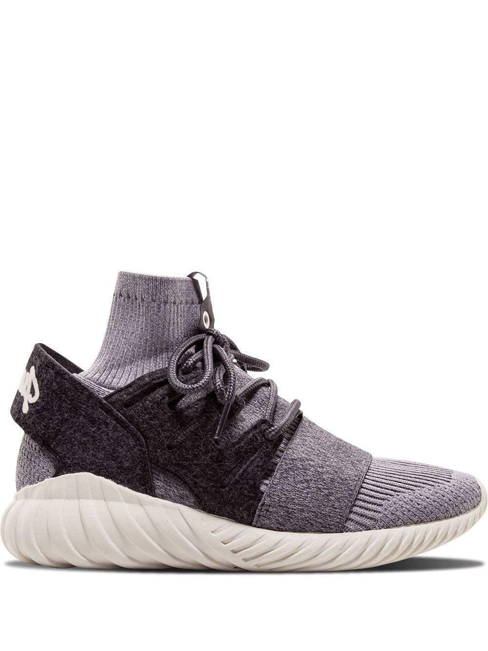 x Kith Tubular Doom Primeknit sneakers by ADIDAS
