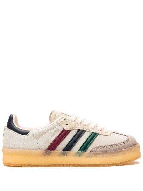 x Kith x Clarks Samba "Kithmas - Multi-Color Stripes" sneakers by ADIDAS x Kith x Clarks Samba "Kithmas - Multi-Color Stripes" sneakers by ADIDAS