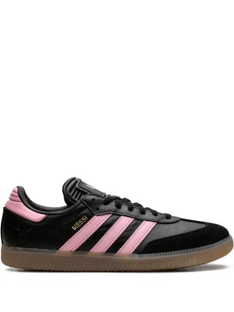 x Lionel Messi Samba "Core Black/Gold Metallic/Gum" sneakers by ADIDAS