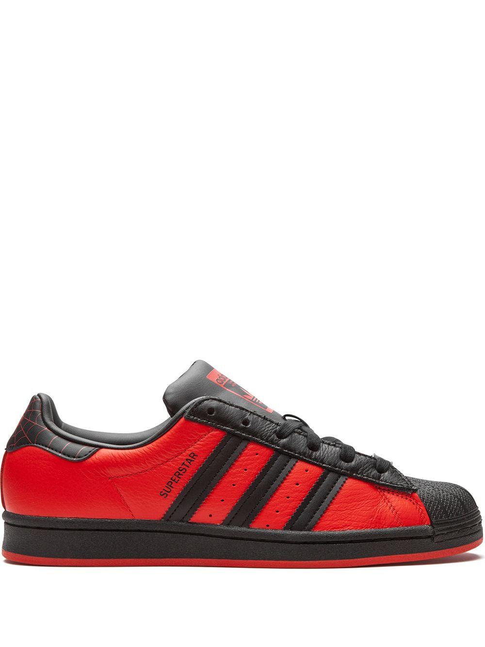 x Miles Morales Superstar J "Spider-Man" sneakers by ADIDAS