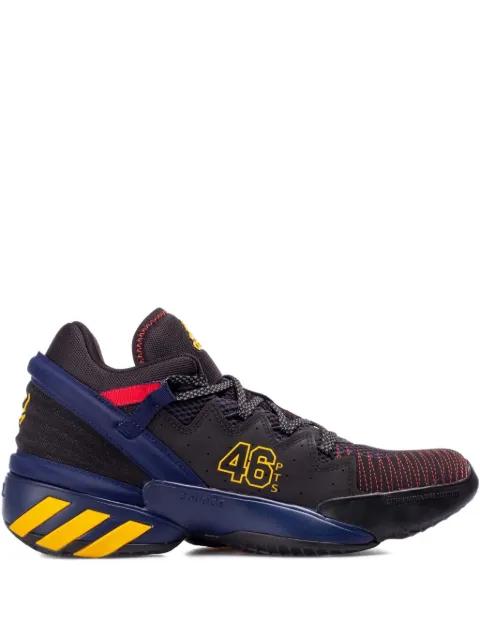 x Mitchell D.O.N. Issue #2 "Team Navy" sneakers by ADIDAS