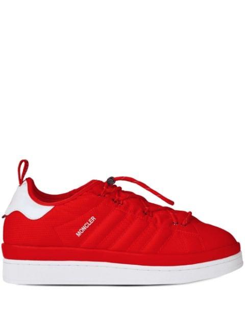 x Moncler Campus "Solar Red" sneakers by ADIDAS