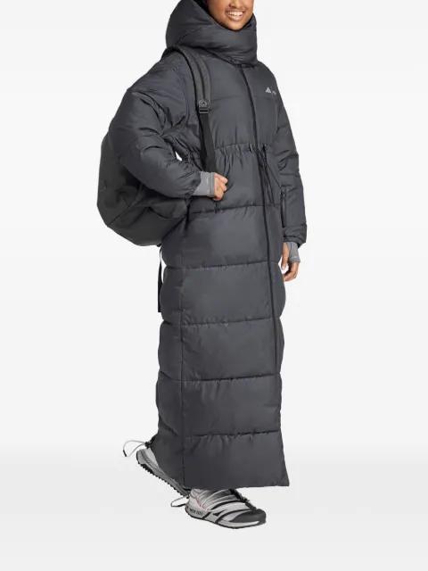 x Moon Boot hoodied full-length coat by ADIDAS