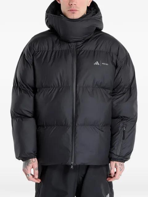x Moon Boot hoodied puffer jacket by ADIDAS