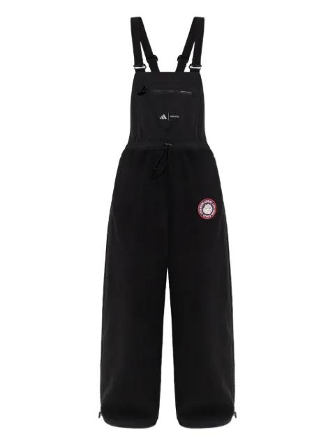 x Moon Boot logo-patch dungarees by ADIDAS