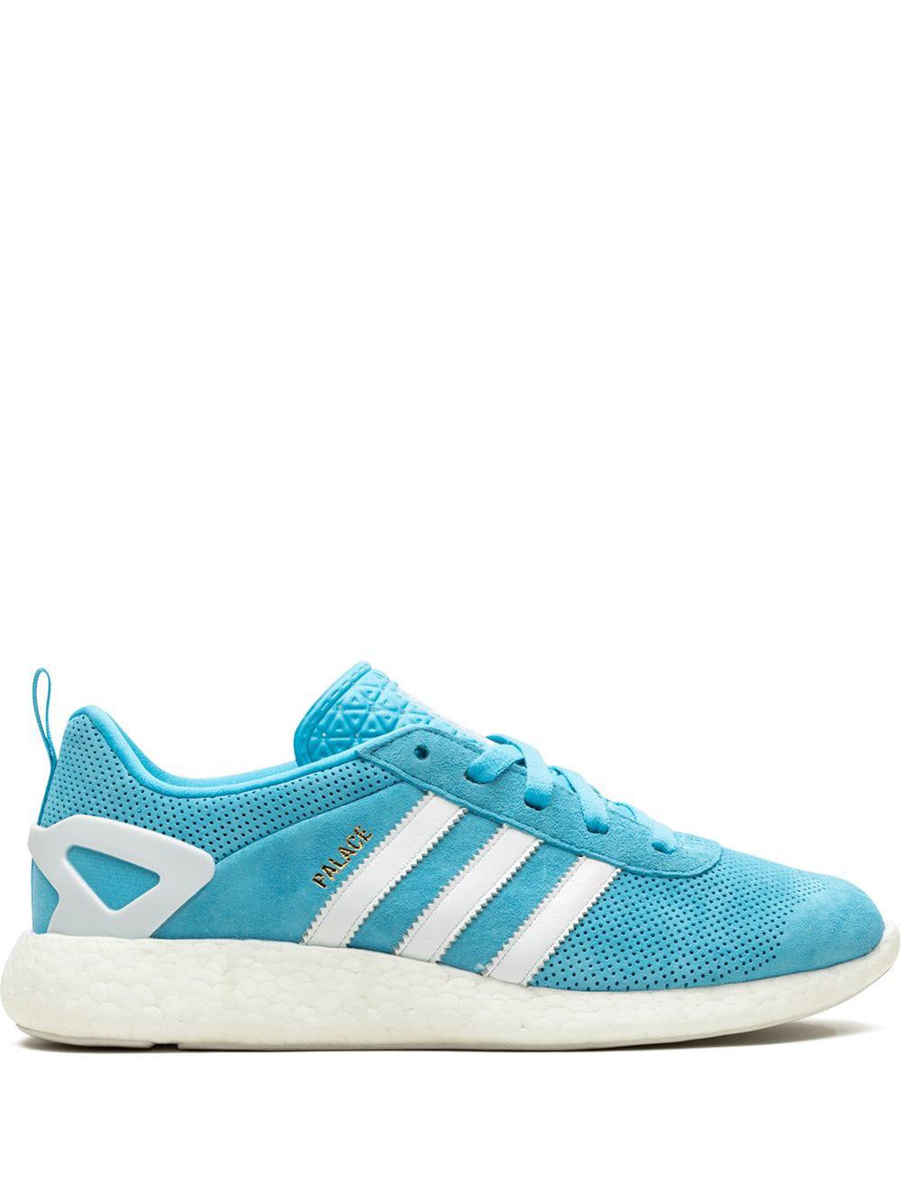x Palace Pro Boost "Bright Cyan" sneakers by ADIDAS