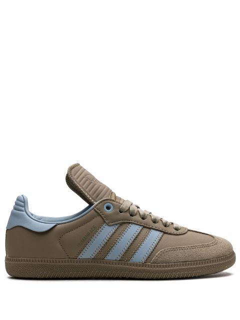 x Pharrell Samba Humanrace "Orbit Green" sneakers by ADIDAS